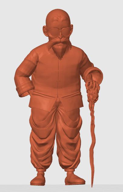 龍珠 龜仙人  3D打印模型