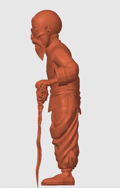 龍珠 龜仙人  3D打印模型