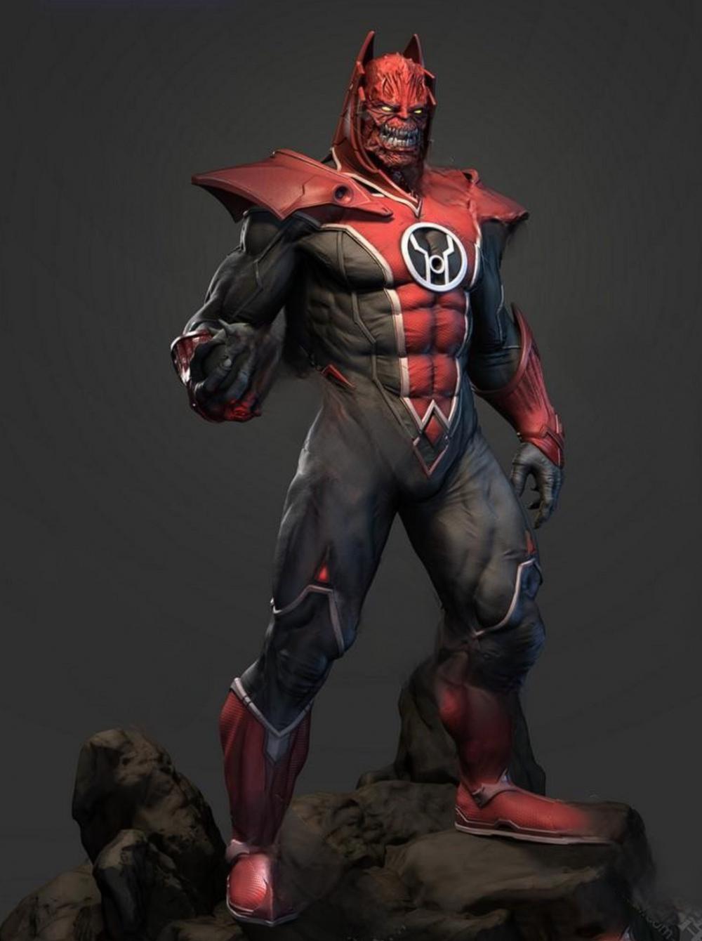 阿托希塔斯 DC漫畫 Atrocitus3D打印模型