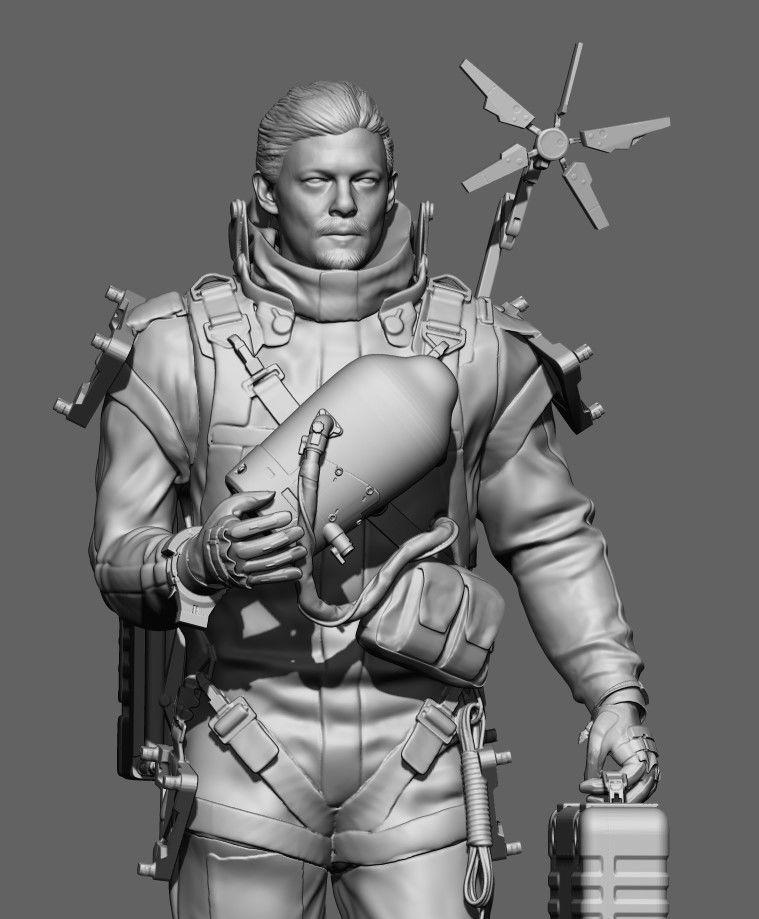 死亡擱淺 山姆3D打印模型