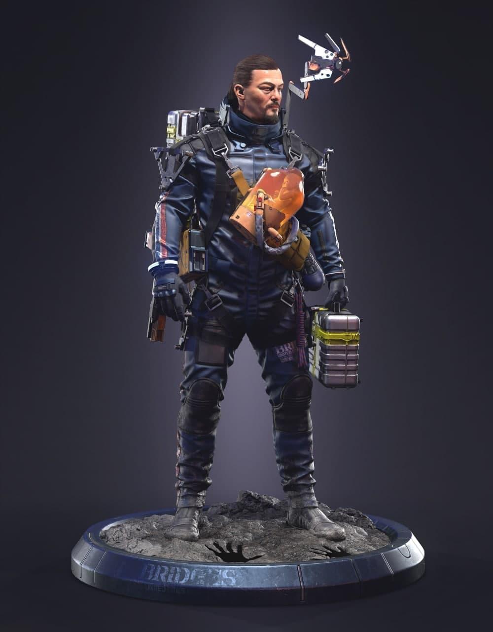 死亡擱淺 山姆3D打印模型