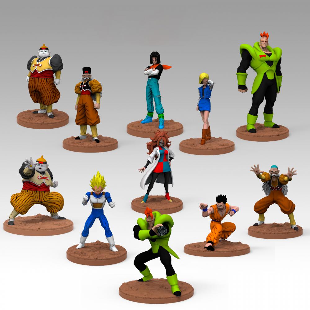 七龍珠 5厘米 棋子3D打印模型