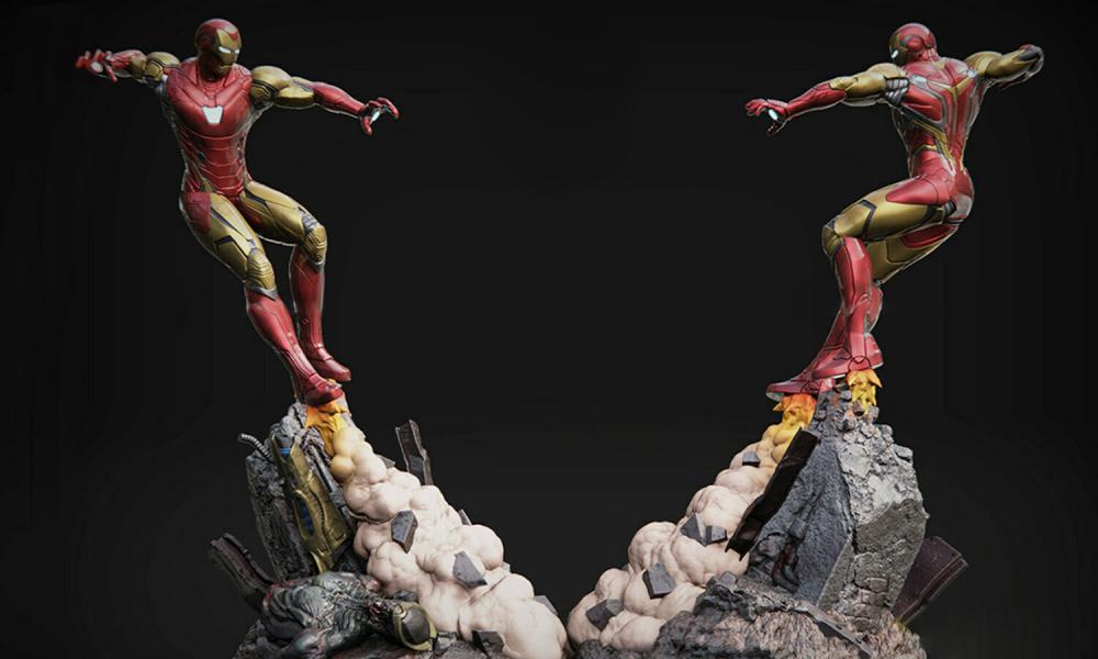 鋼鐵俠 MK853D打印模型