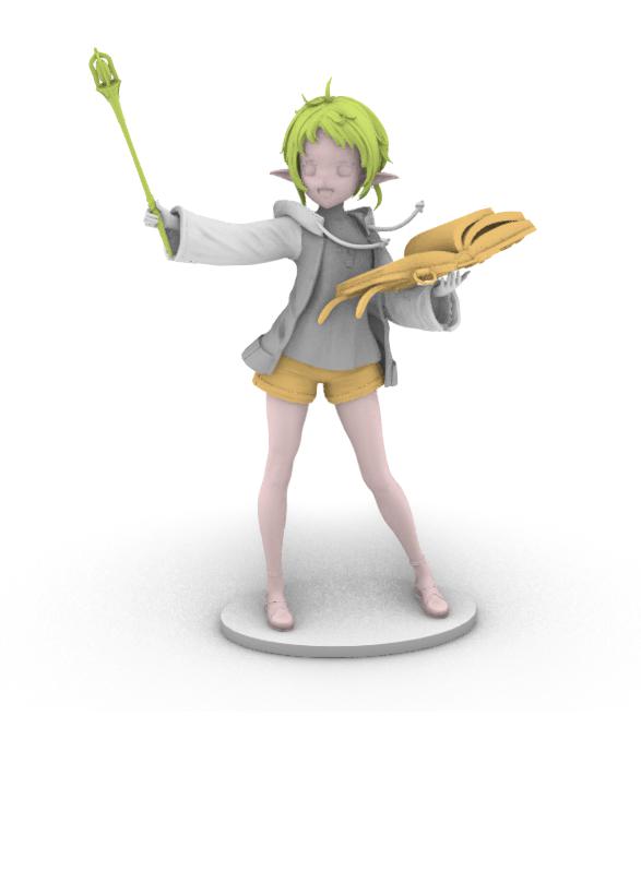 希露菲葉特3D打印模型