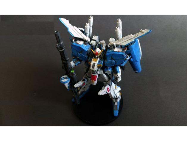 高達(dá)Ex-S 分件版3D打印模型