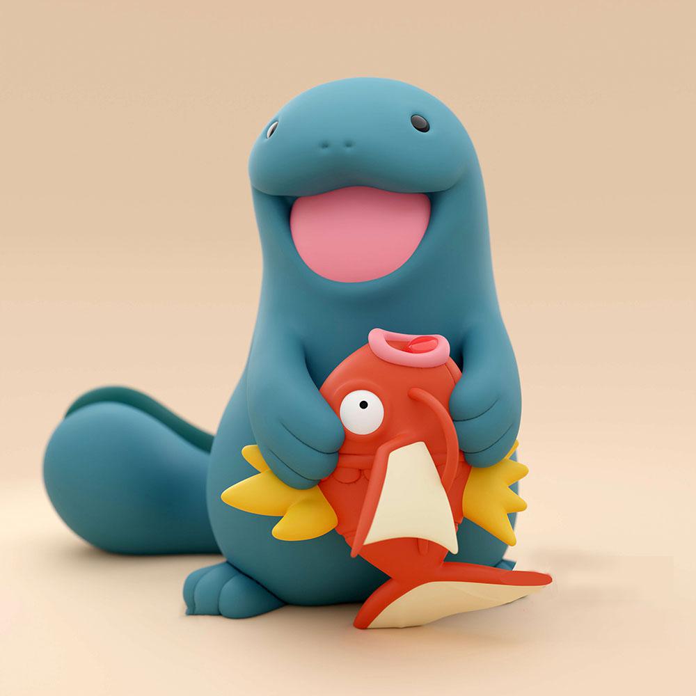 沼王和鯉魚王3D打印模型