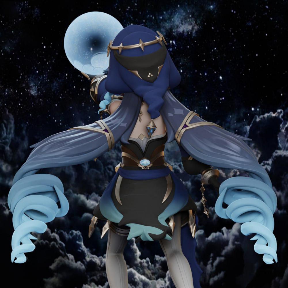 萊依拉 原神3D打印模型