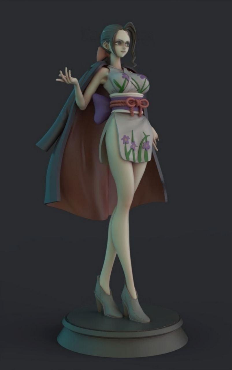 妮可·羅賓 全身+胸雕3D打印模型