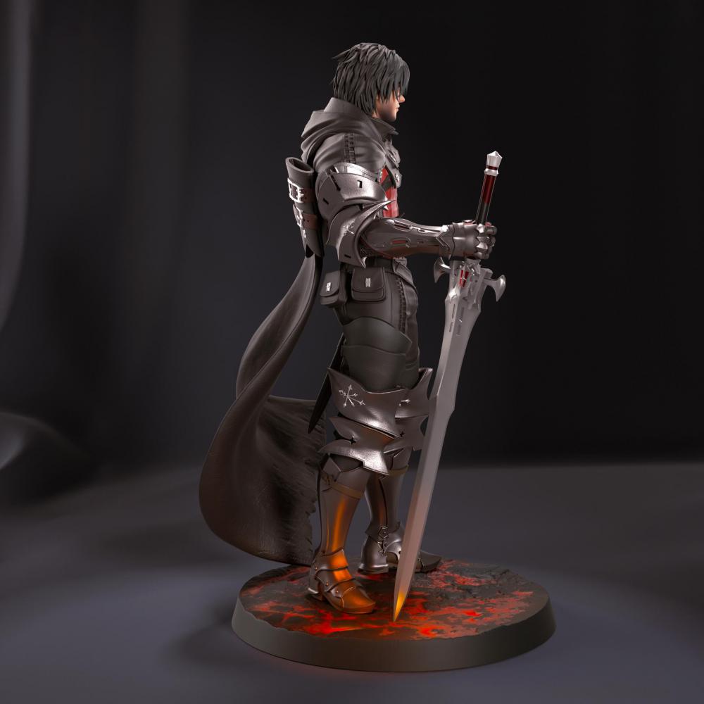 克萊夫 最終幻想3D打印模型