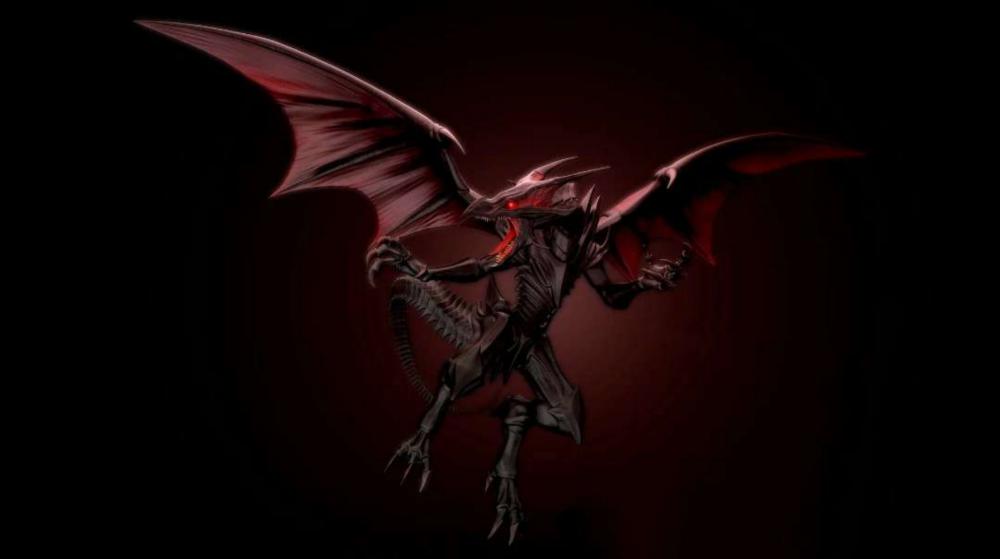 游戲王-紅眼黑龍3D打印模型