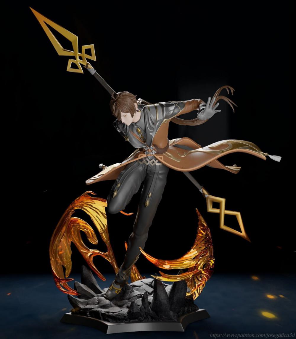 鐘離3D打印模型