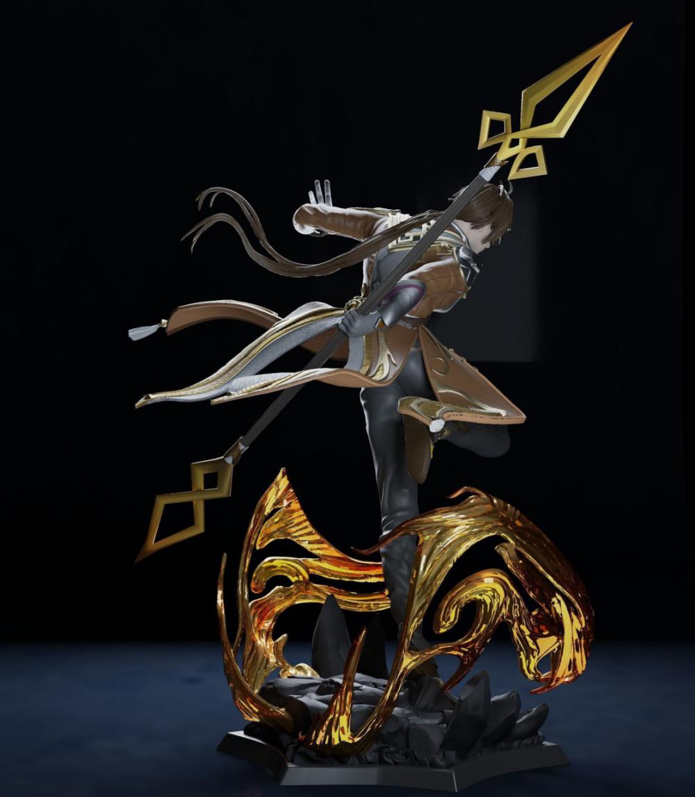 鐘離3D打印模型