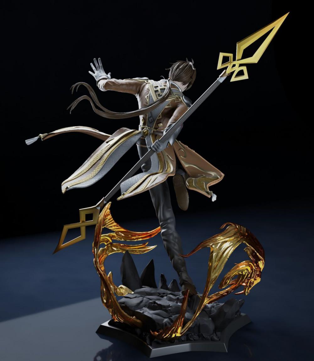 鐘離3D打印模型