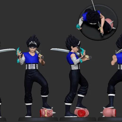 幽游白書 飛影3D打印模型