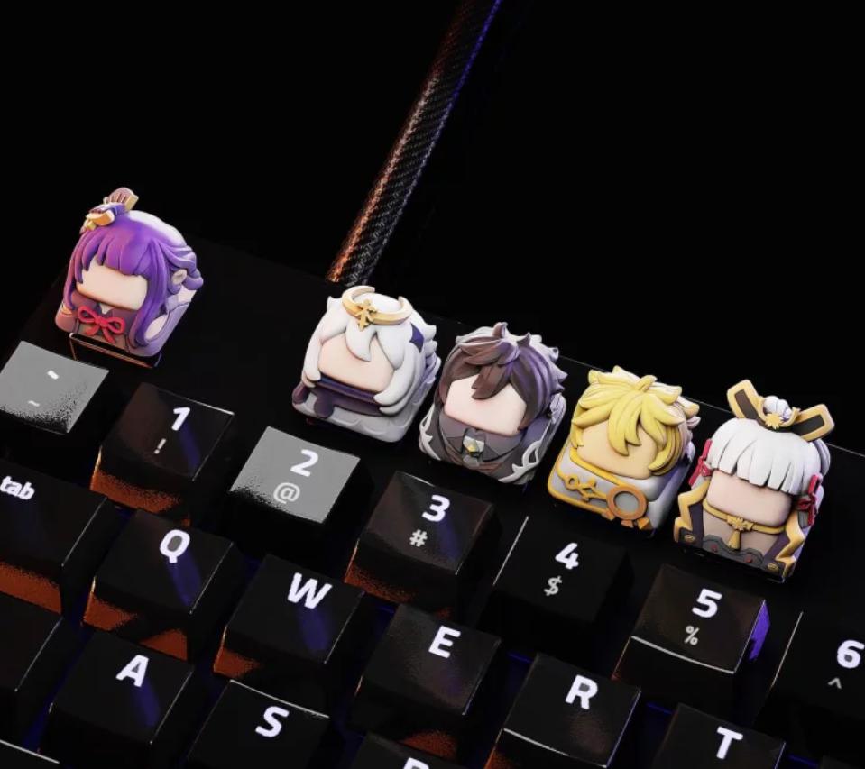 原神 機(jī)械鍵盤(pán)鍵帽3D打印模型