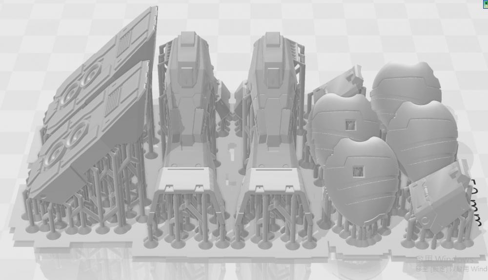 144比例EG元祖高達(dá) FA-78改造件3D打印模型