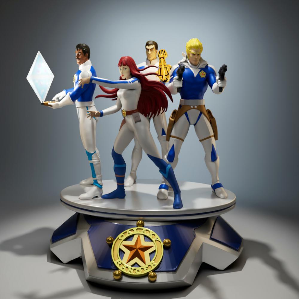 銀河騎士 合集3D打印模型