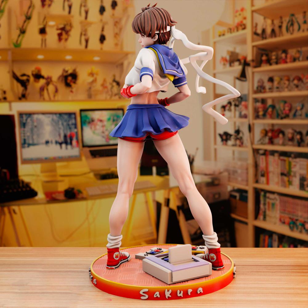 春日野櫻 街霸3D打印模型