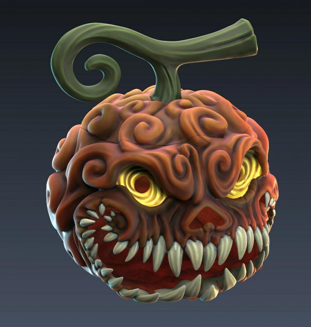 真 惡魔果實3D打印模型