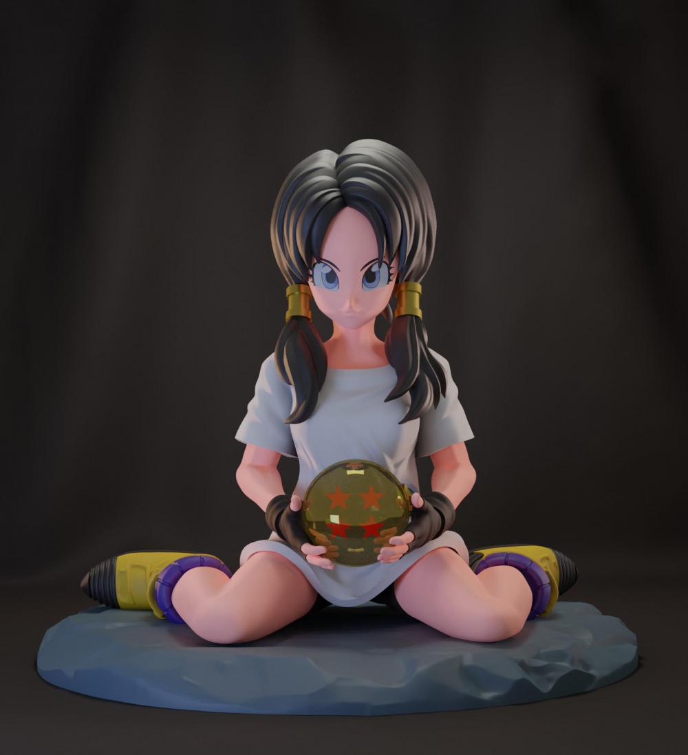 比迪麗 龍珠3D打印模型