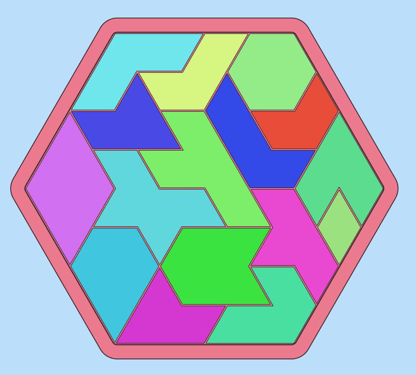 小號(hào)六邊形06（玩具033）3D打印模型