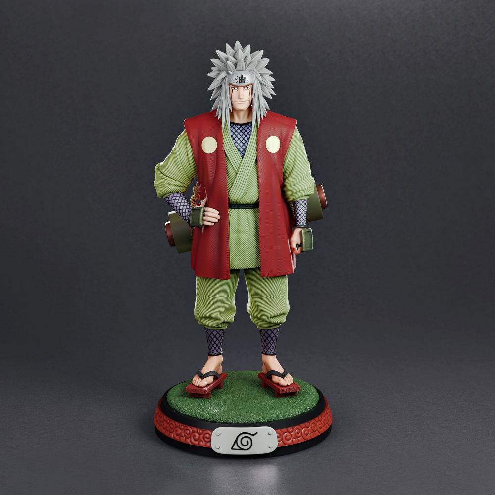 火影忍者 自來也3D打印模型