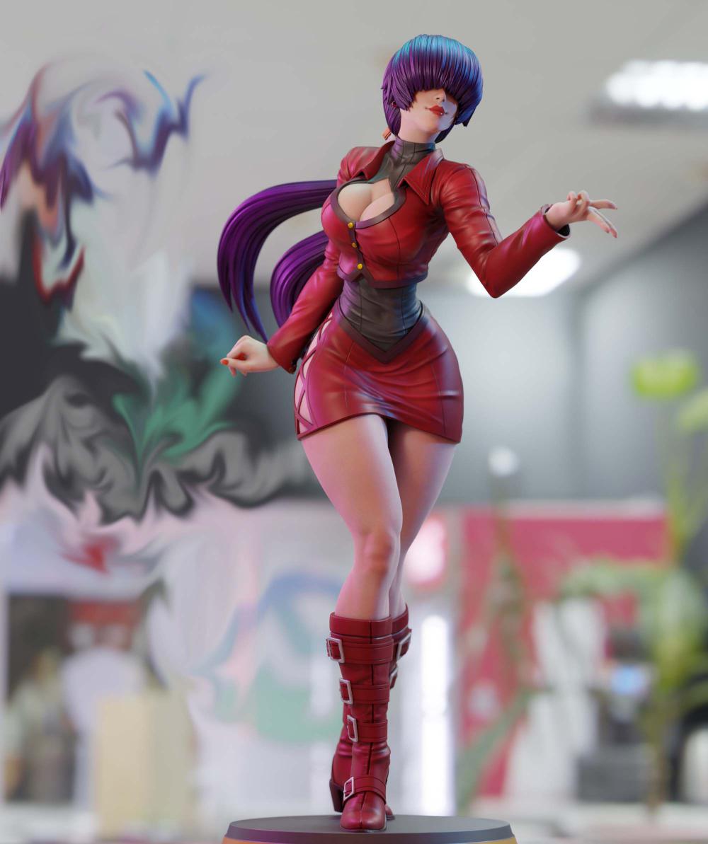 拳皇夏爾米3D打印模型