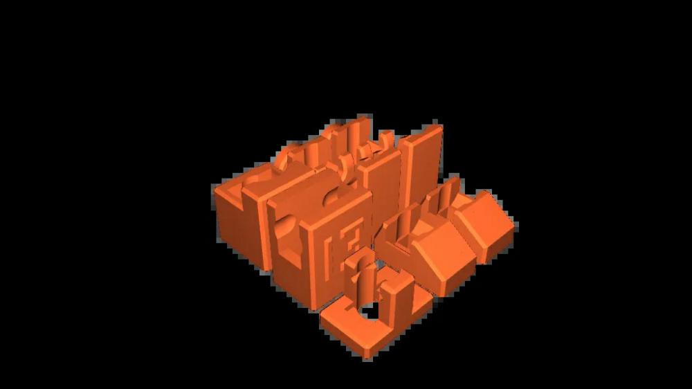 Mini 13 人偶3D打印模型