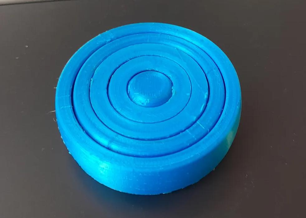 指尖玩具解壓旋轉(zhuǎn)環(huán)3D打印模型