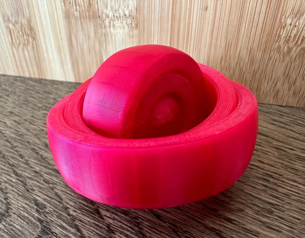 指尖玩具解壓旋轉(zhuǎn)環(huán)3D打印模型