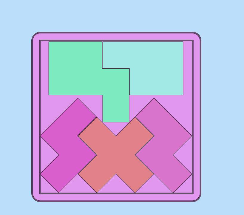 益智拼圖玩具（玩具045）3D打印模型