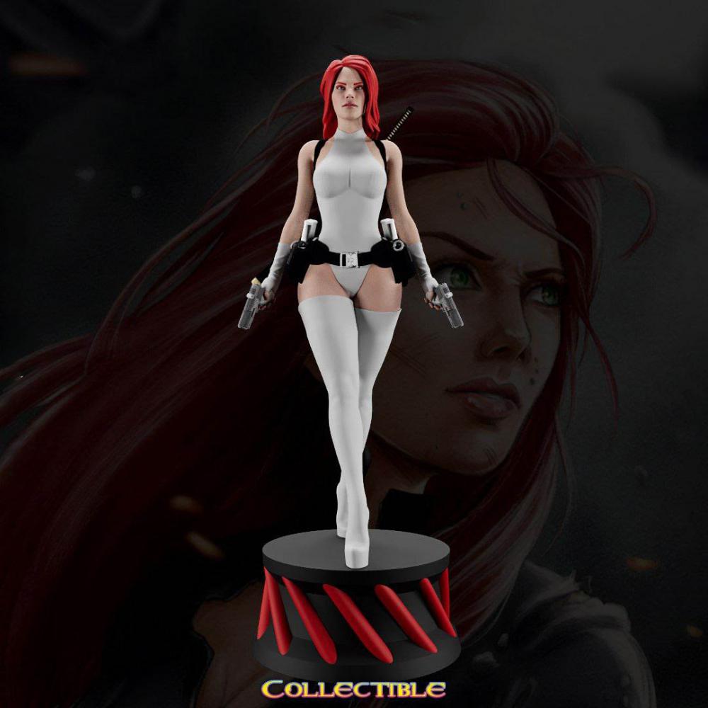 黑寡婦 一體版3D打印模型