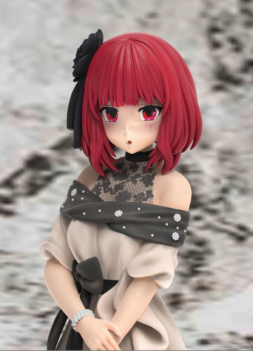 有馬加奈3D打印模型