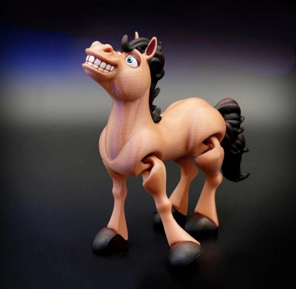 馬3D打印模型