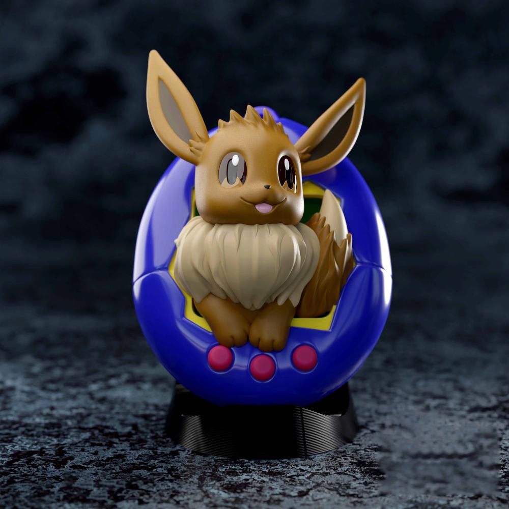 精靈寶可夢(mèng) 伊布3D打印模型