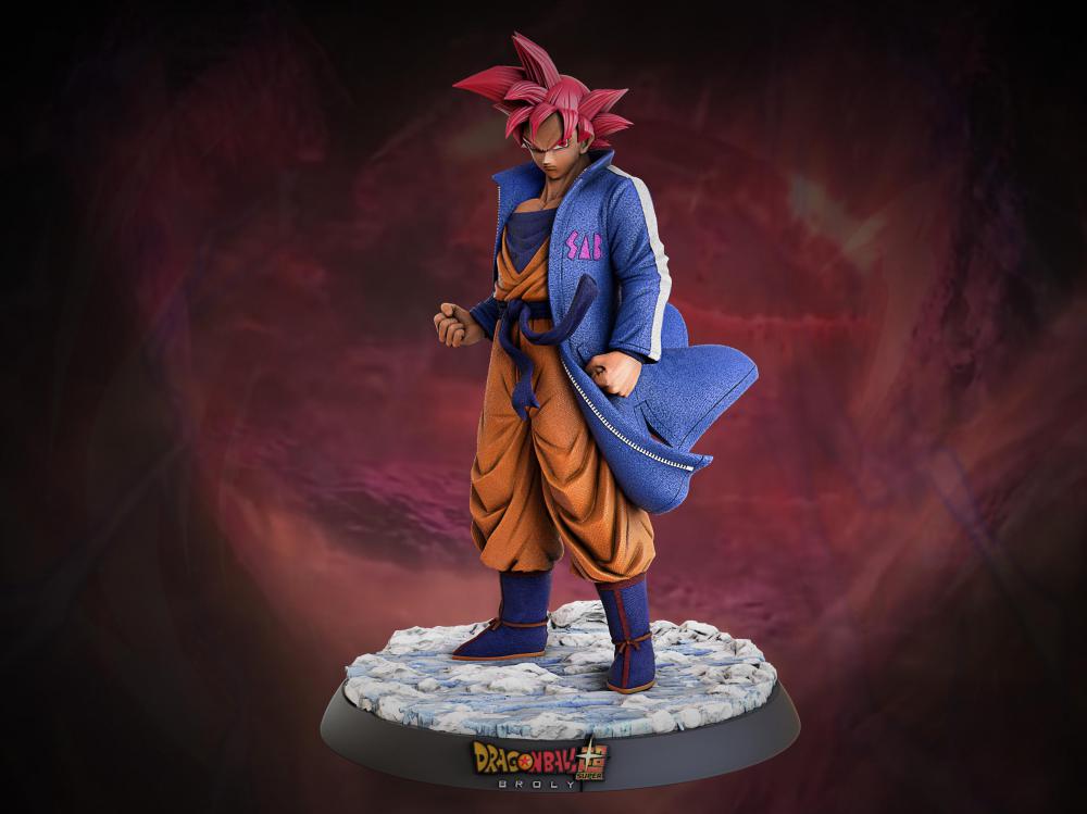 孫悟空 超級賽亞人3D打印模型