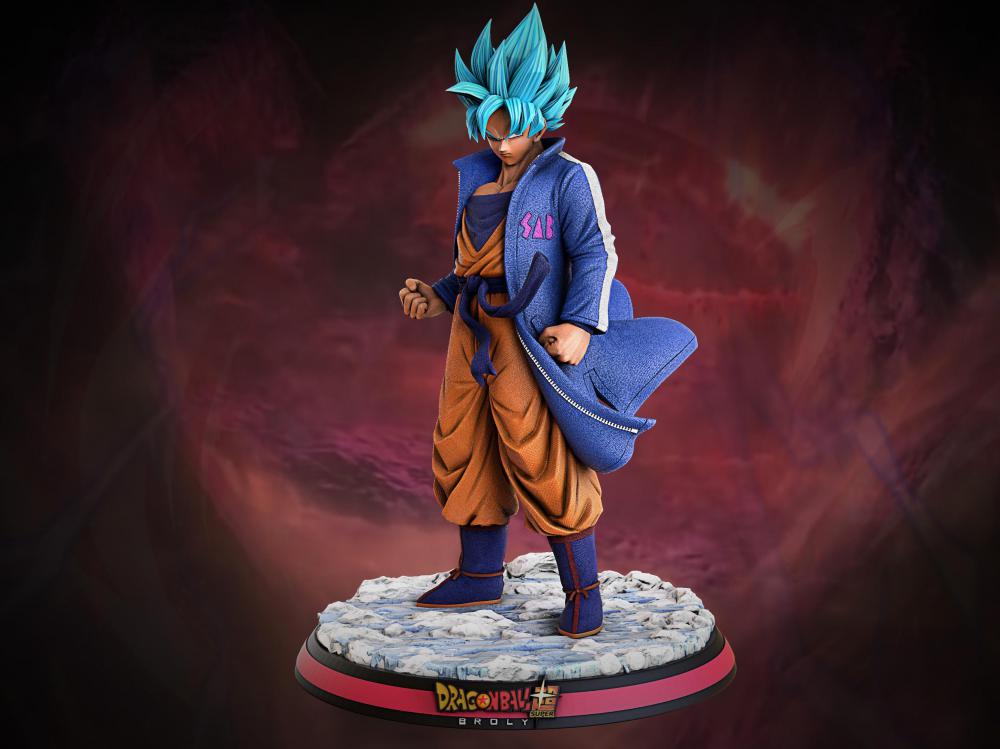 孫悟空 超級賽亞人3D打印模型