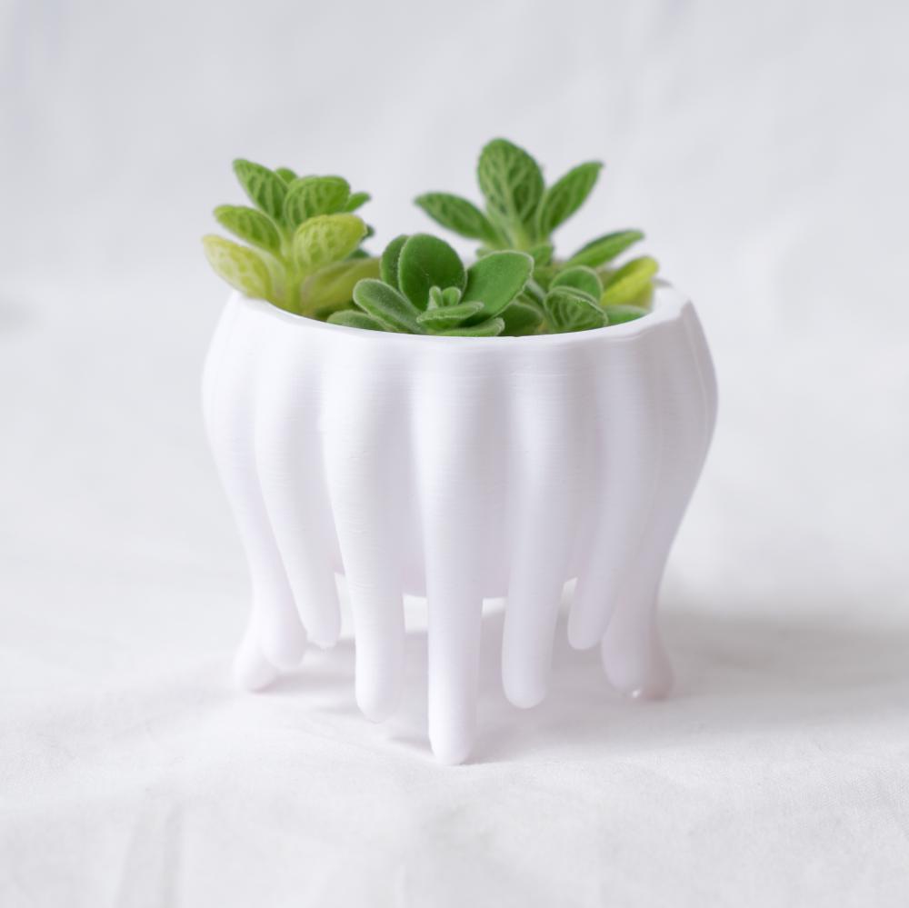 時尚花盆3D打印模型