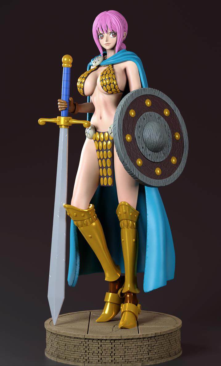 海賊王 蕾貝卡3D打印模型