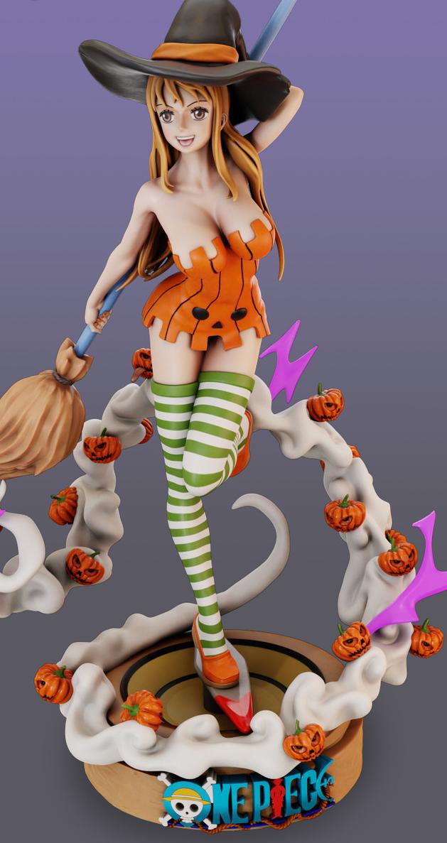 海賊王 娜美 萬圣節(jié)3D打印模型