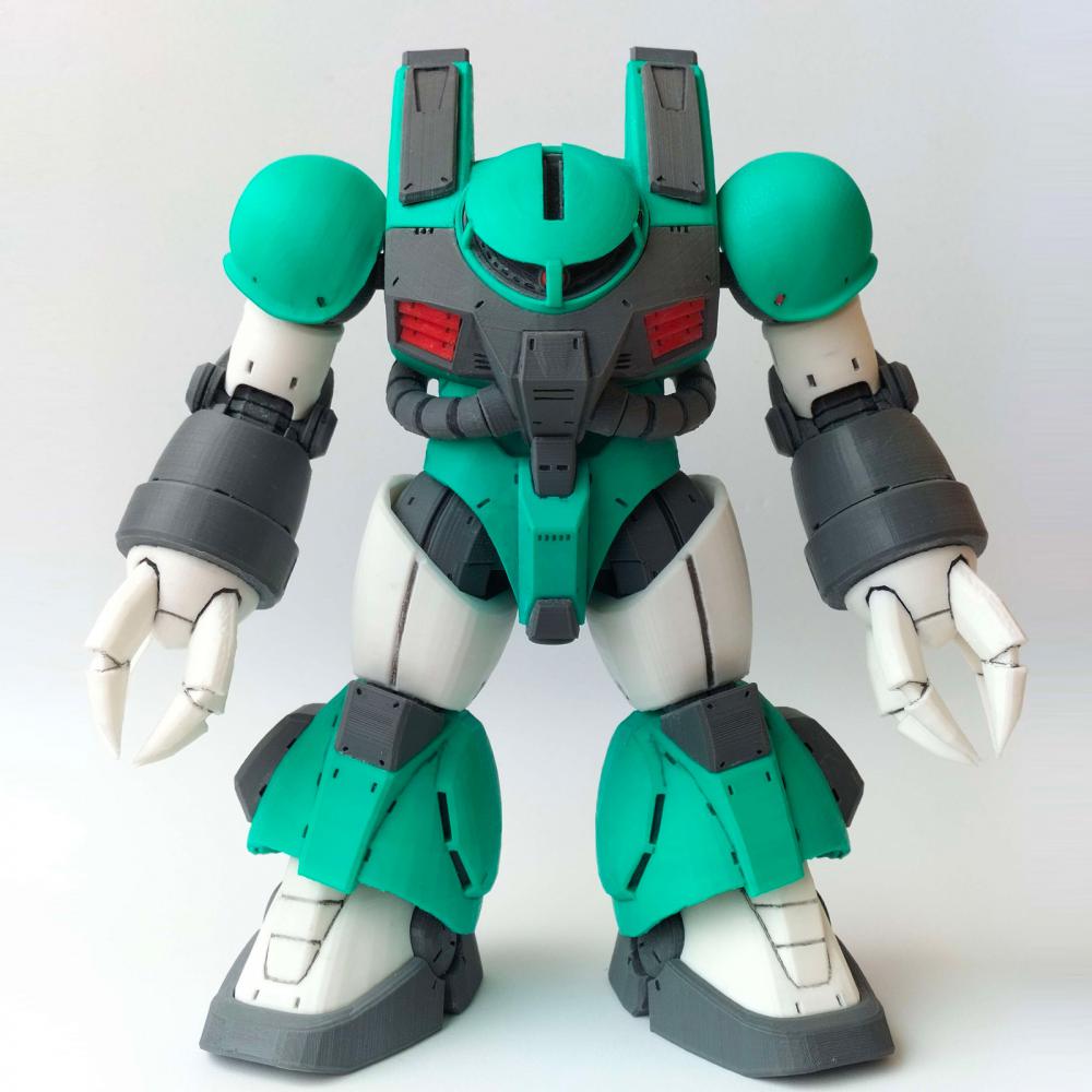 ms 13 格夏/嘉士亞 高達3D打印模型