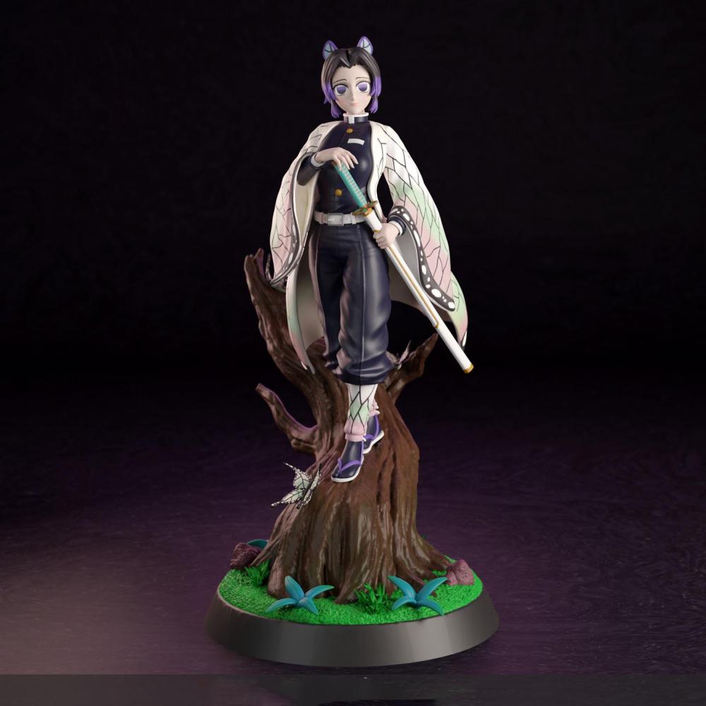蝴蝶忍 鬼滅3D打印模型
