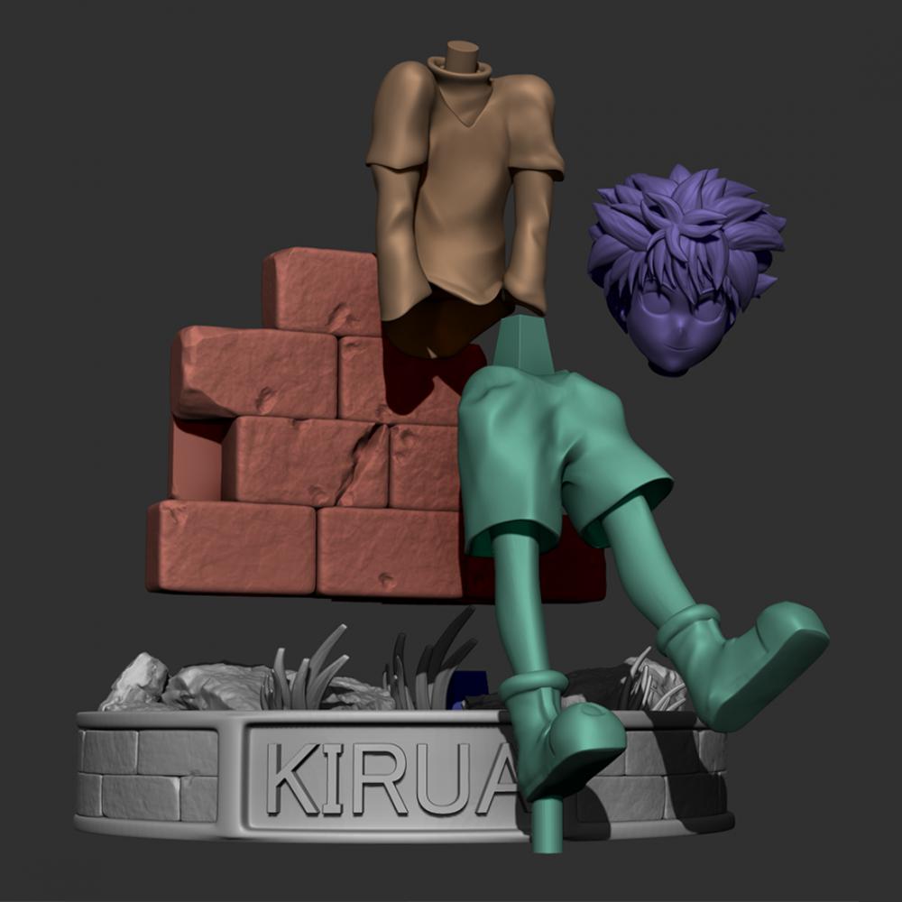 全職獵人 奇犽·揍敵客3D打印模型