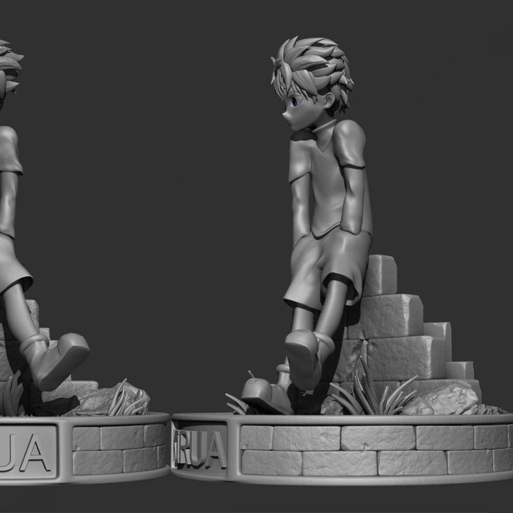 全職獵人 奇犽·揍敵客3D打印模型