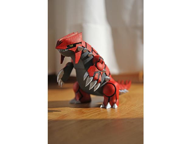 寶可夢 神奇寶貝 固拉多 不會飛3D打印模型