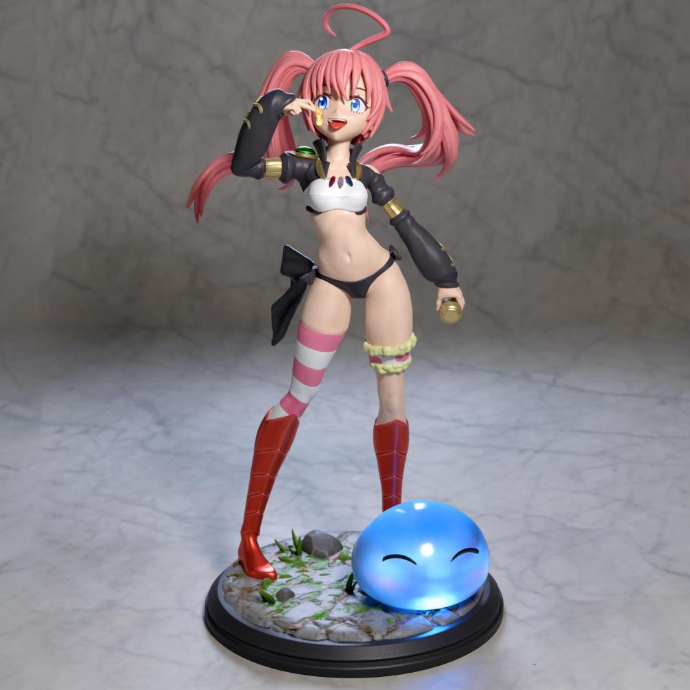 《關(guān)于我轉(zhuǎn)生變成史萊姆這檔事》米莉姆·納瓦3D打印模型