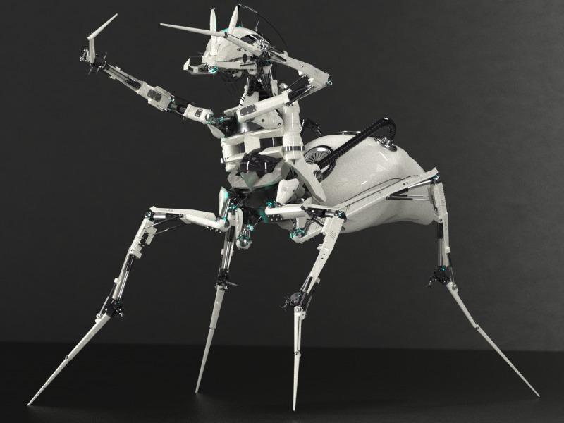 蒸汽朋克 機(jī)械動(dòng)物 合集3D打印模型