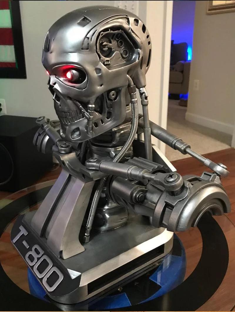 終結(jié)者 T800 頭雕3D打印模型