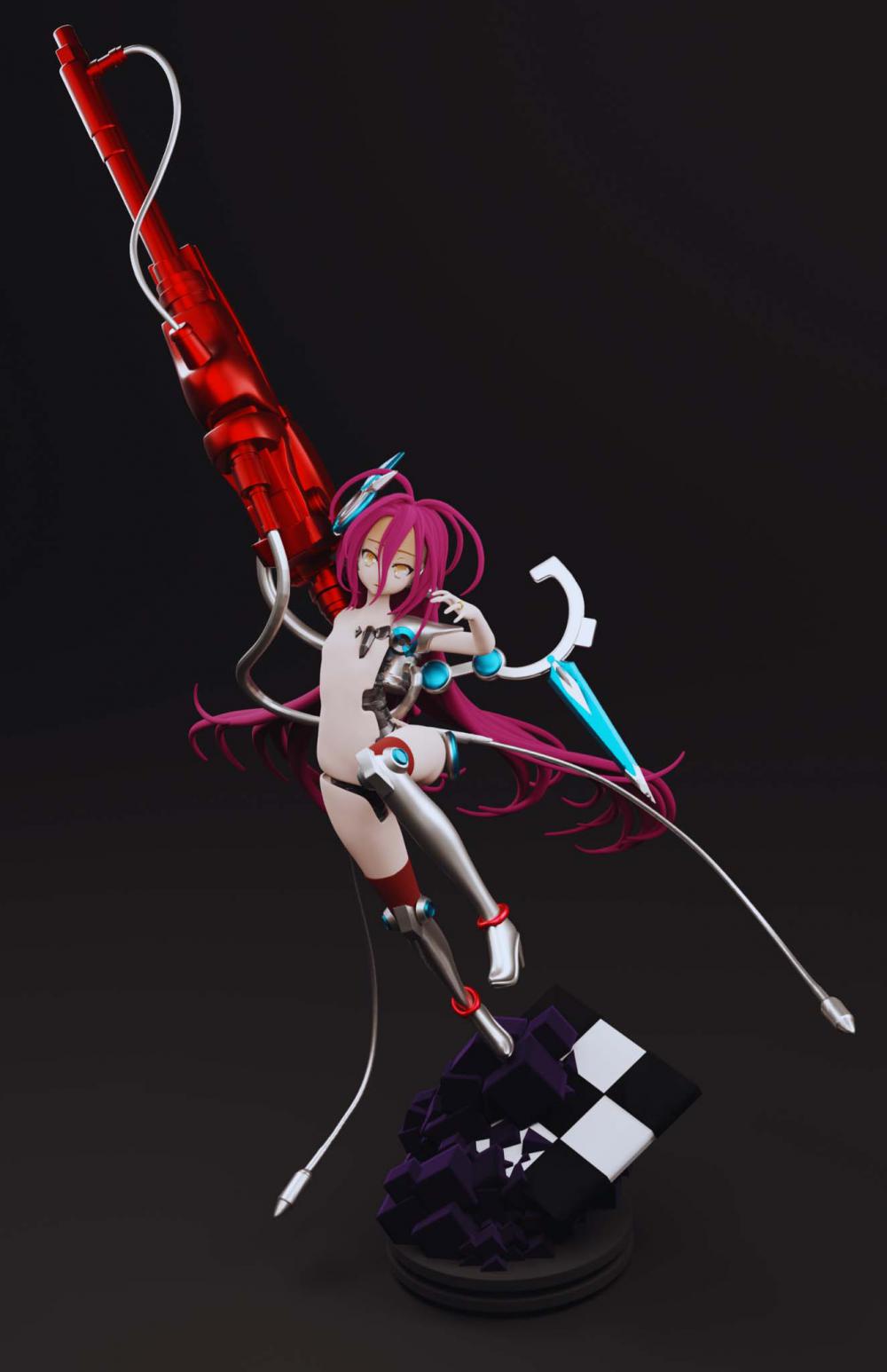 機(jī)械少女 休比·多拉3D打印模型