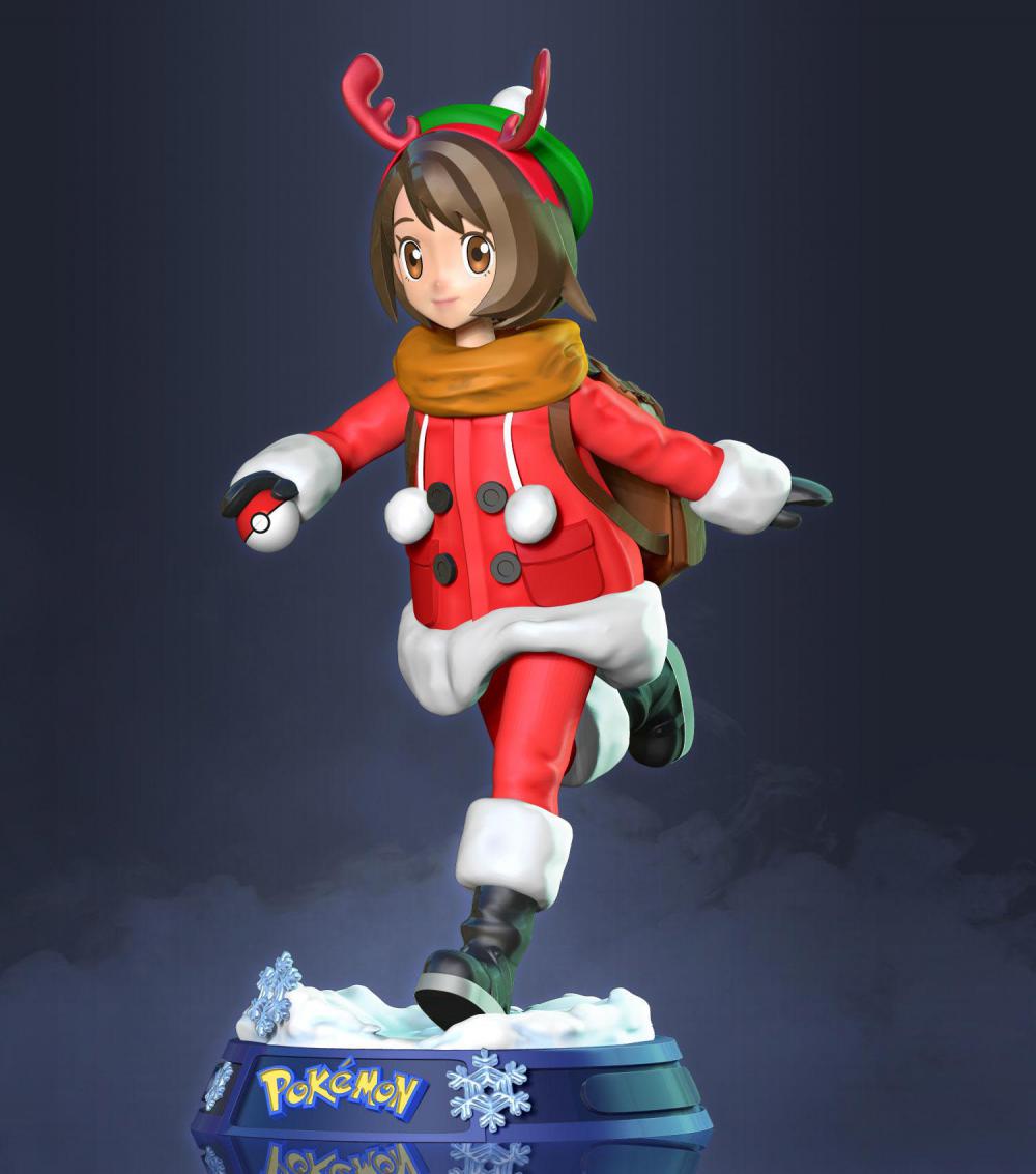 圣誕節(jié)小優(yōu) 寶可夢3D打印模型